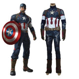 Avengers: Age of Ultron Captain America Steve Rogers Uniform Outfit Cosplay Costume