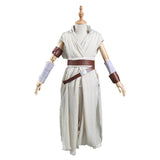 Rey The Rise of Skywalker Cosplay Costume Kids Children Outfits Halloween Carnival Suit