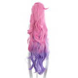 KDA Groups Seraphine Carnival Halloween Party Props League of Legends LOL Cosplay Wig Heat Resistant Synthetic Hair