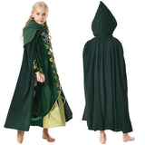 Kids Children Hocus Pocus 2 Winifred Sanderson Cosplay Costume Cloak Halloween Carnival Suit