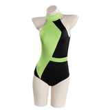 Shego Kim Possible  Cosplay Costume Adult Swimwear Outfits Halloween Carnival Suit