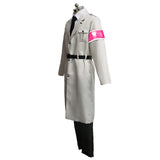 Shingeki no Kyojin S4 Marley Army White Uniform Attack on Titan Cosplay Costume Outfits Halloween Carnival Suit