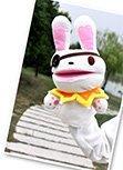 DATE A LIVE Yoshino Plush Bunny Rabbit Puppet Doll