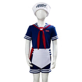 Stranger Things 3 Scoops Ahoy Steve Harrington Cosplay Costume For Kid