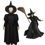 The Wizard of Oz Wicked Wtch Cosplay Costume Dress Outfits Halloween Carnival Suit