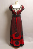 Titanic Rose Jump Dress Costume Victorian