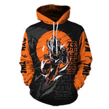 Dragon Ball Cosplay Hoodie 3D Printed Hooded Sweatshirt Casual Streetwear Zip  Up Jacket Coat Pullover