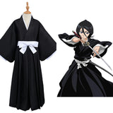 Kurosaki ichigo/Kuchiki Rukia/HitsugayaToushirou Die pa Bleach Cosplay Costume Kimono Outfits Halloween Carnival Suit