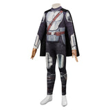 The Mandalorian Kids Children Cosplay Costume Cloak  Jumpsuit Outfits Halloween Carnival Party Disguise Suit Season 3