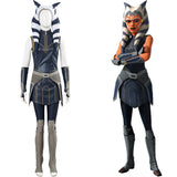 Ahsoka Tano Cosplay Costume Women Girls Outfit Halloween Carnival Costume