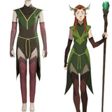 The Legend of Vox Machina-Keyleth Dress Outfits Halloween Carnival Suit