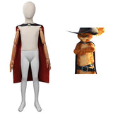 Adult Puss in Boots: The Last Wish Cosplay Cloak Costume Outfits Halloween Carnival Party Suit