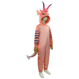 Luck The Dragon Cosplay Costume Jumpsuit Pajamas Sleepwear Outfits Halloween Carnival Suit