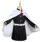 Tsuyuri Kanawo Demon Slayer: Kimetsu no Yaiba Cosplay Costume Kids Girls Skirt Cloak Outfits Halloween Carnival Suit