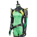 Viper Valorant Cosplay Costume Women Jumpsuit Romper Suit Halloween Carnival Outfit