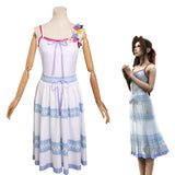 Crisis Core -Final Fantasy VII Aerith Gainsborough Cosplay Costume Outfits Halloween Carnival Suit