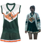 Stranger Things Season 4 Hawkins High School Cheerleading Cosplay Costume Top Skirt Outfits Halloween Carnival Suit