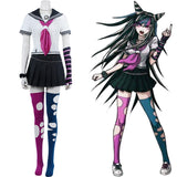 Ibuki Mioda Super Danganronpa 2 Cosplay Costume School Uniform Dress Outfits Halloween Carnival Suit