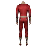 Shazam! Fury of the Gods-Shazam Cosplay Costume Jumpsuit Halloween Carnival Disguise Suit