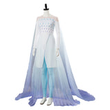 Elsa Frozen 2 Ahtohallan Ice Cave Queen Outfit Cosplay Costume