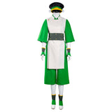 Toph bengfang Avatar: The Last Airbender Cosplay Costume Vest Pants Outfits Halloween Carnival Suit