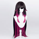 Genshin Impact Fatui Columbina Cosplay Wig Heat Resistant Synthetic Hair Carnival Halloween Party Props