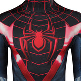 Marvel Spider Man 2 Black Wrinkle Cosplay Costume Jumpsuit​ Outfits Halloween Carnival Party Disguise Suit