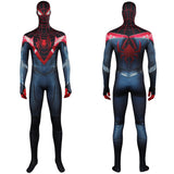 Marvel Spider Man 2 Black Wrinkle Cosplay Costume Jumpsuit​ Outfits Halloween Carnival Party Disguise Suit