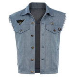 Stranger Things Season 4 (2022) Steve Harrington Cowboy Vest Outfits Halloween Carnival Suit