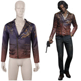 Resident Evil 4 Luis Serra Cosplay Costume Coat Outfits Halloween Carnival Party Suit