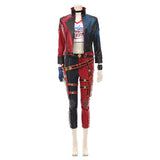 Harleen Quinzel Harley Quinn Suicide Squad: Kill the Justice League Cosplay Costume T-shirt Pants Outfits Halloween Carnival Suit