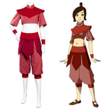 Ty Lee Avatar: The Last Airbender Cosplay Costume Jumpsuit Outfits Halloween Carnival Suit