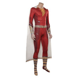 Shazam! Fury of the Gods-Shazam Cosplay Costume Jumpsuit Halloween Carnival Disguise Suit