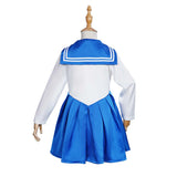 Sailor Moon Halloween Carnival Suit Cosplay Costume Kids Girls Blue Dresses Outfits