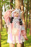 Miss Kobayashi-san Dragon Maid Kanna Kamui Costume + Wigs + Shoes