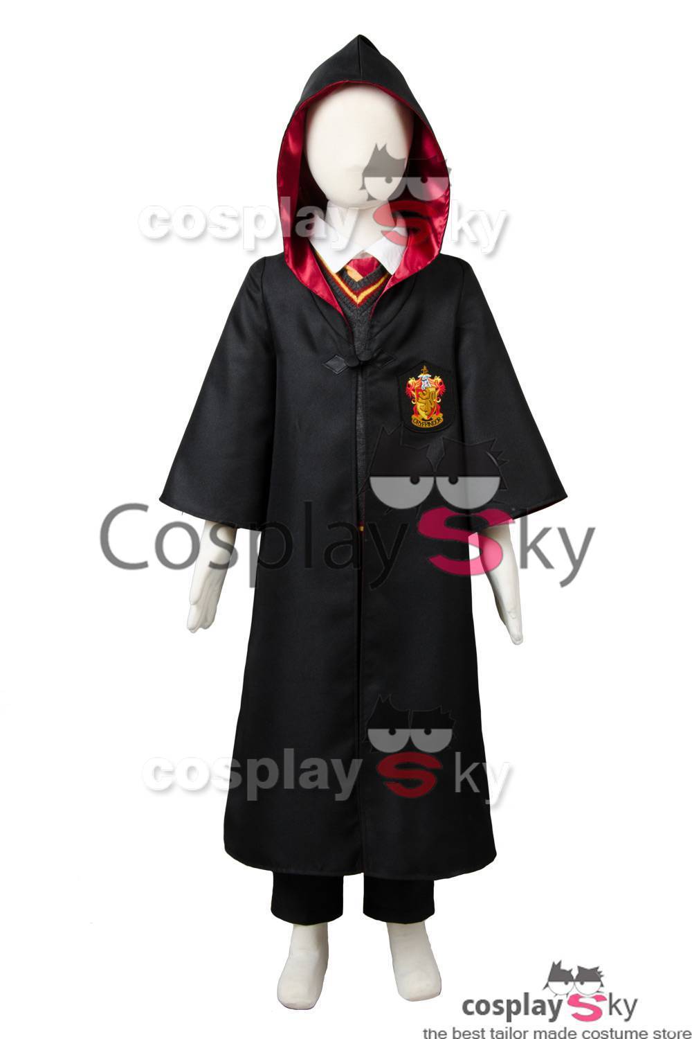Harry Potter Gryffindor Robe Uniforme Harry Potter Cosplay Costume