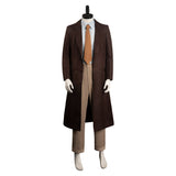 Movie Oppenheimer Cosplay Costume Brown Outfits Halloween Carnival Suit