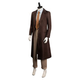 Movie Oppenheimer Cosplay Costume Brown Outfits Halloween Carnival Suit