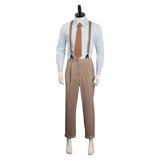 Movie Oppenheimer Cosplay Costume Brown Outfits Halloween Carnival Suit