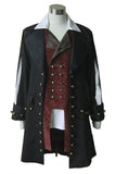 Pirates of the Caribbean Barbossa Jacket Costume Tailored