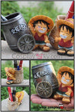 One Piece Monkey D Luffy Pen Container Pencil Vase