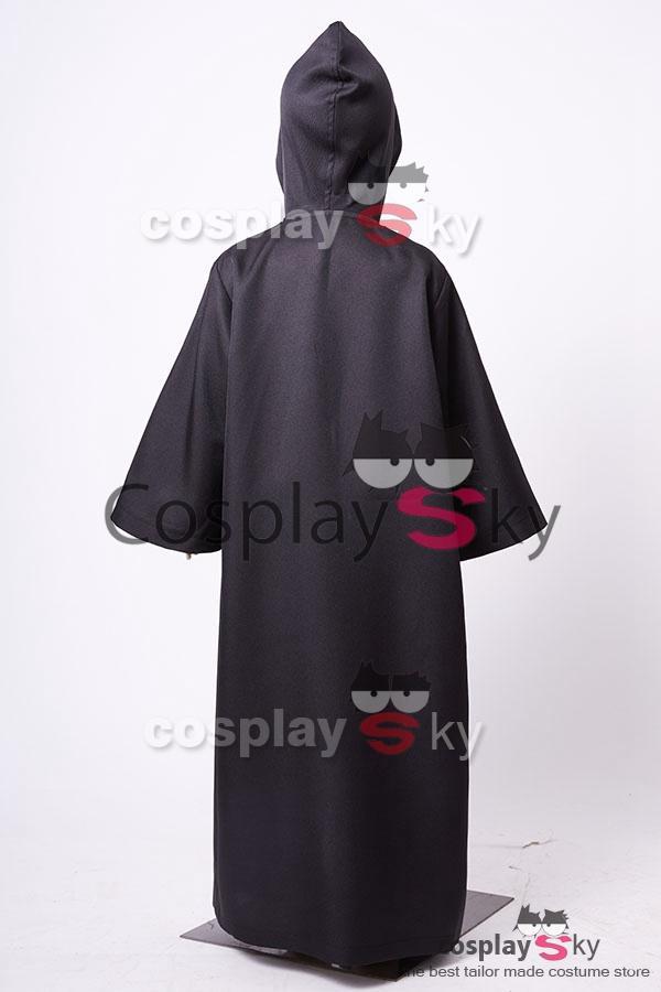 Anakin Skywalker Black Cloak Cosplay Costume Child Version