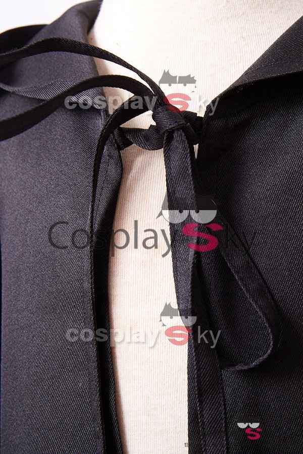 Anakin Skywalker Black Cloak Cosplay Costume Child Version