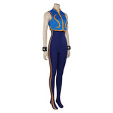 Street Fighter Chun-Li Jumpsuit Cosplay Costume Outfits Halloween Carnival Suit