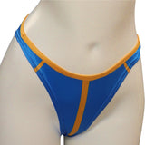 Street Fighter Chun-Li Original Design Swimsuit Isabela Madrigal Cosplay Swimwear Lovely Sport Beach Wear Bath Suit