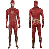 The Flash Barry Allen Cosplay Costume Jumpsuit Outfits Halloween Carnival Suit