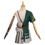 The Legend of Zelda: Tears of the Kingdom Link Green Cosplay Costume Outfits Halloween Carnival Suit