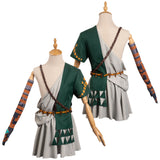 The Legend of Zelda: Tears of the Kingdom Link Green Cosplay Costume Outfits Halloween Carnival Suit