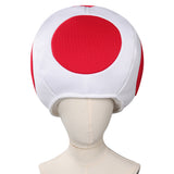 The Super Mario Bro.Toad Kinopio Cosplay Hat Cap Fantasia Halloween Carnival Party Costume Accessories