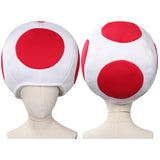 The Super Mario Bro.Toad Kinopio Cosplay Hat Cap Fantasia Halloween Carnival Party Costume Accessories